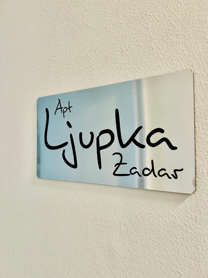 Apt Ljupka - Zadar - With Private Free Parking 아파트 외부 사진